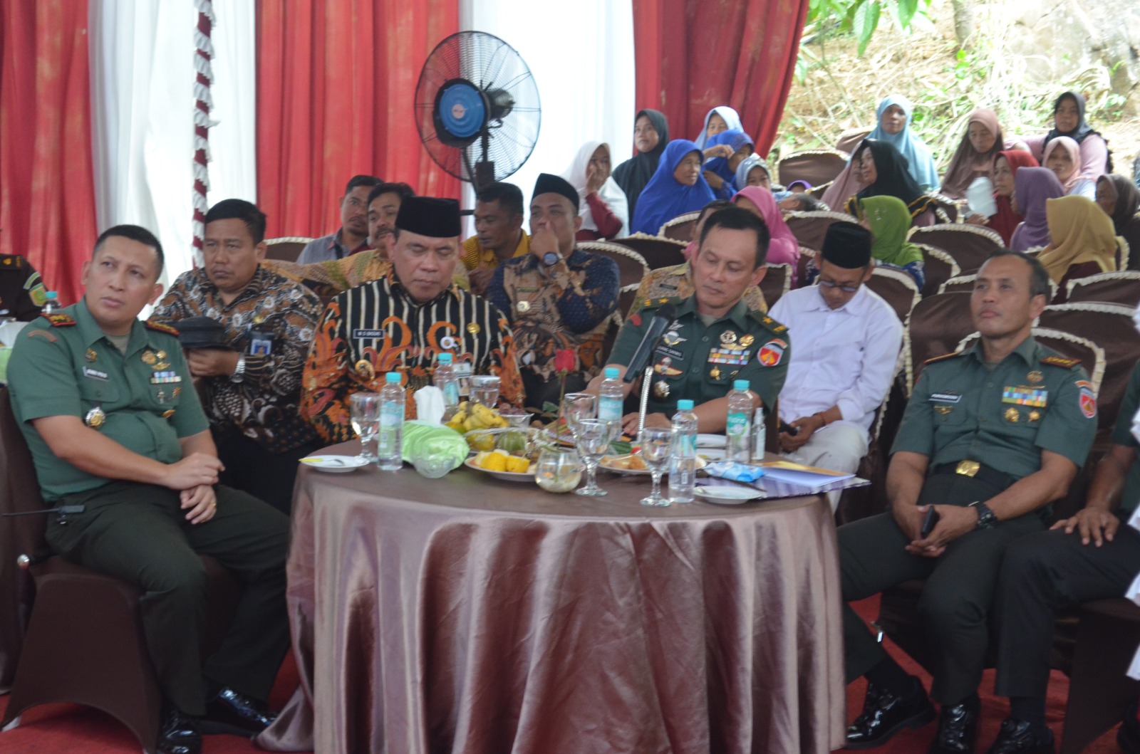 Danrem 073/Makutarama Bersama Kasdam IV/Diponegoro Ikuti Vidio Conference TNI AD Manunggal Air
